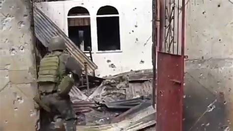 Actual Footage From Marawi Main Battle Ground .